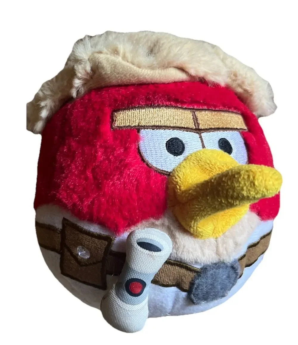 Angry Birds Star Wars Luke Skywalker Stuffed Plush Ball Toy Collectible 5